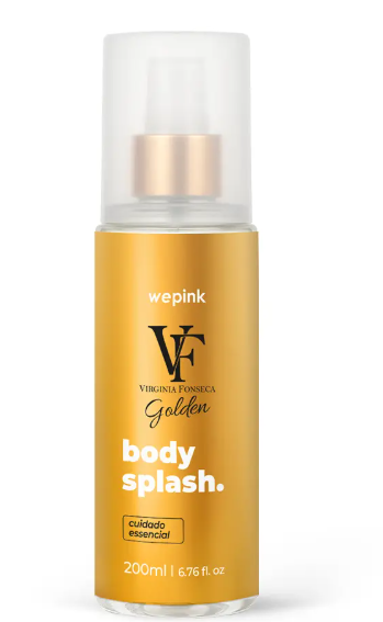Body Splash VF Golden Desodorante Colônia 200ml - Wepink