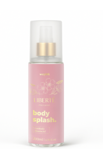 Body Splash Liberté Exclusif Desodorante Colônia 200ml - Wepink
