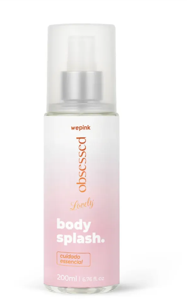Body Splash Obsessed Lovely Desodorante Colônia 200ml - Wepink