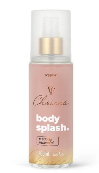 Body Splash VF Choices Desodorante Colônia 200ml - Wepink