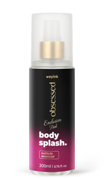Body Splash Obsessed Exclusive Pink Desodorante Colônia 200ml - Wepink