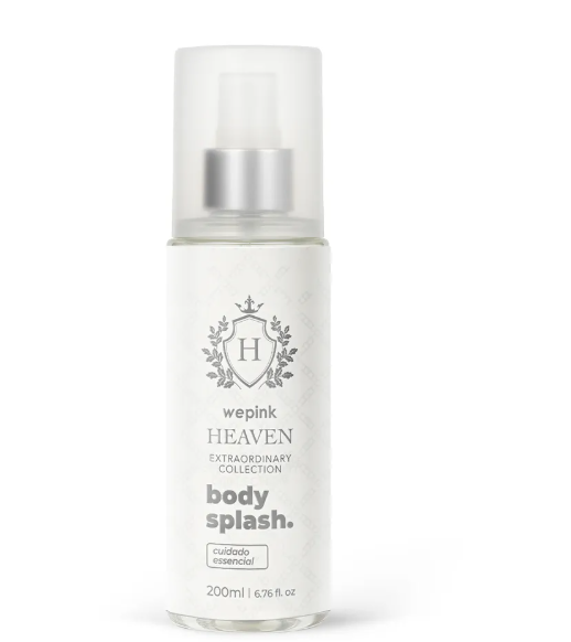 Body Splash Heaven Desodorante Colônia 200ml - Wepink