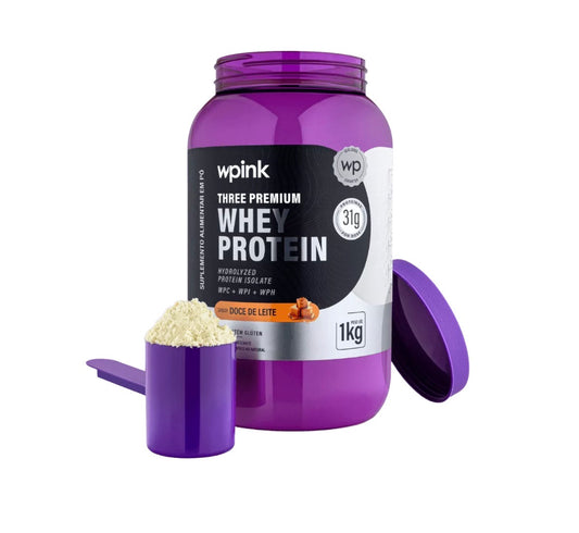 three premium whey protein doce de leite 3W - (1kg) - wp