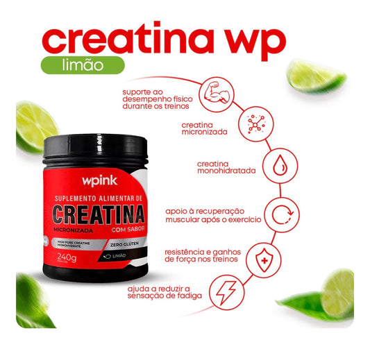 creatina de limão - 240g – wp