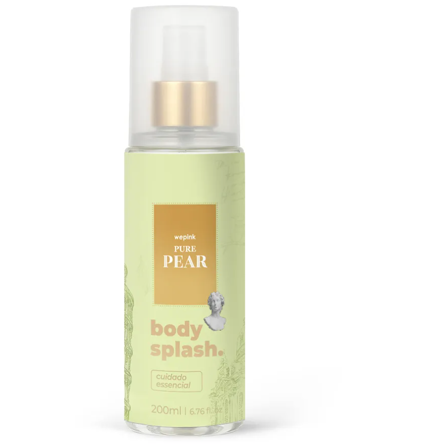Body Splash Pure Pear Desodorante Colônia 200ml -  Wepink
