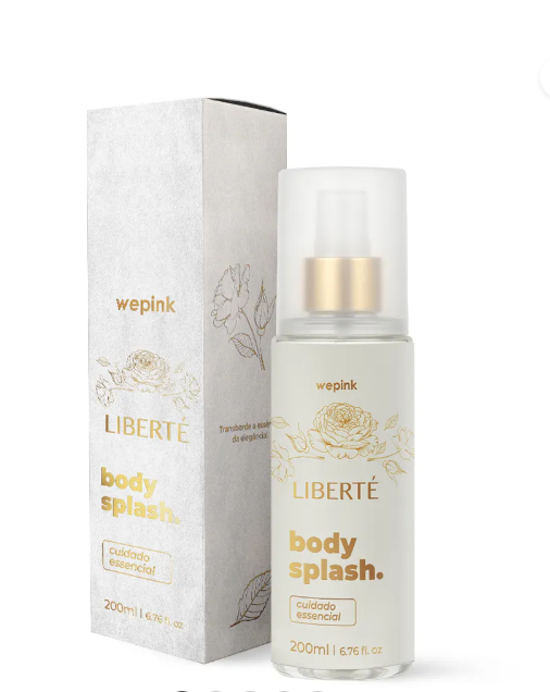 Body Splash Liberté Desodorante Colônia 200ml - Wepink