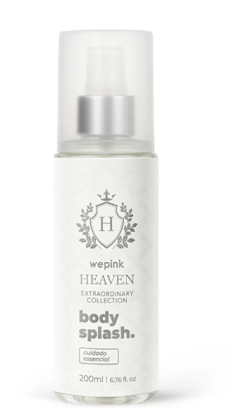 Body Splash Heaven Desodorante Colônia 200ml - Wepink