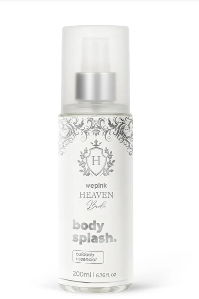 Body Splash Heaven Bride Desodorante Colônia 200ml - Wepink
