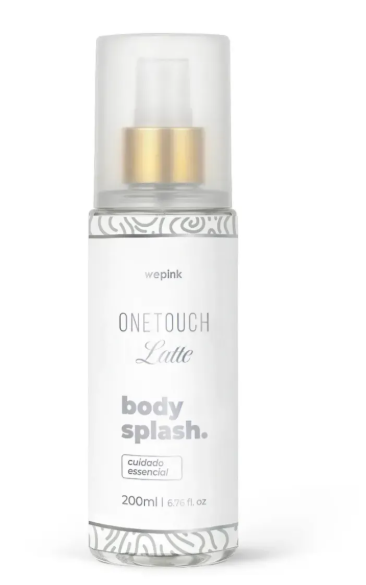 Body Splash One Touch Latte Desodorante Colônia 200ml - Wepink