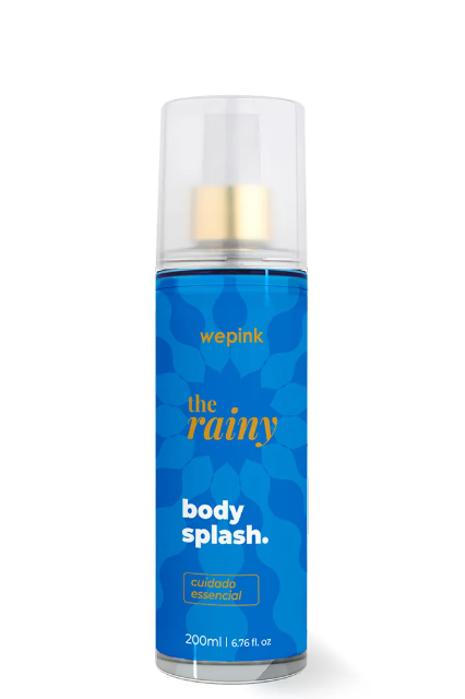 Body Splash The Rainy Desodorante Colônia 200ml - Wepink