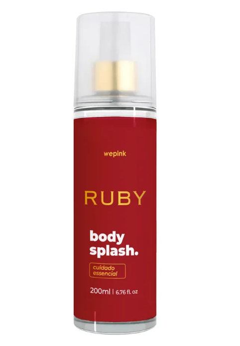 Body Splash Ruby Desodorante Colônia 200ml - Wepink