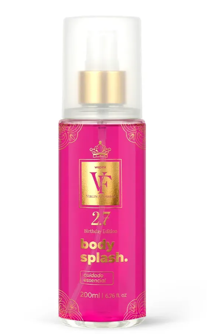Body Splash VF 2.7 Desodorante Colônia 200ml - Wepink
