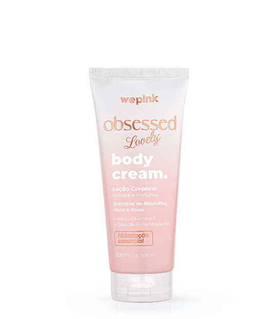 Body Cream Obsessed Lovely Desodorante Hidratante 200ml - Wepink