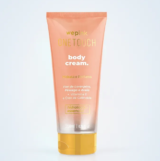 Body Cream One Touch Desodorante Hidratante 200ml - Wepink