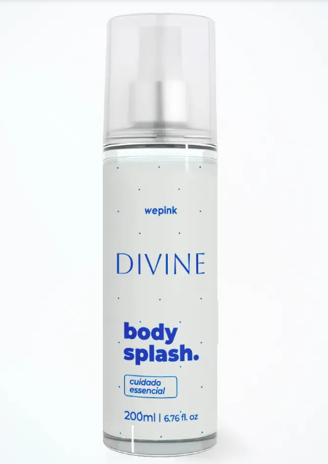 Body Splash Divine Desodorante Colônia 200ml - Wepink