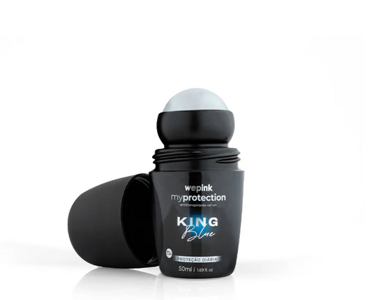 Desodorante Antitranspirante Roll-on King Blue 50ml - Wepink