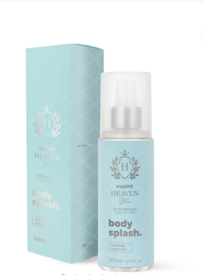Body Splash Heaven Blue Desodorante Colônia 200ml - Wepink
