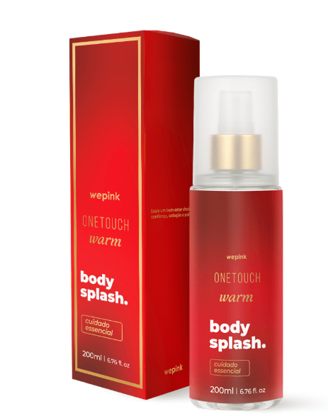 Body Splash One Touch Warm Desodorante Colônia 200ml - Wepink