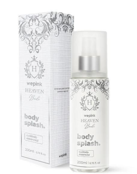 Body Splash Heaven Bride Desodorante Colônia 200ml - Wepink