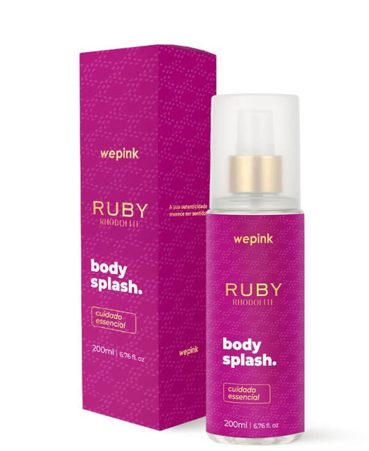 Body Splash Ruby Rhodolite Desodorante Colônia 200ml - Wepink