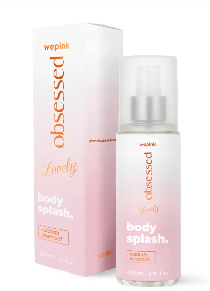 Body Splash Obsessed Lovely Desodorante Colônia 200ml - Wepink