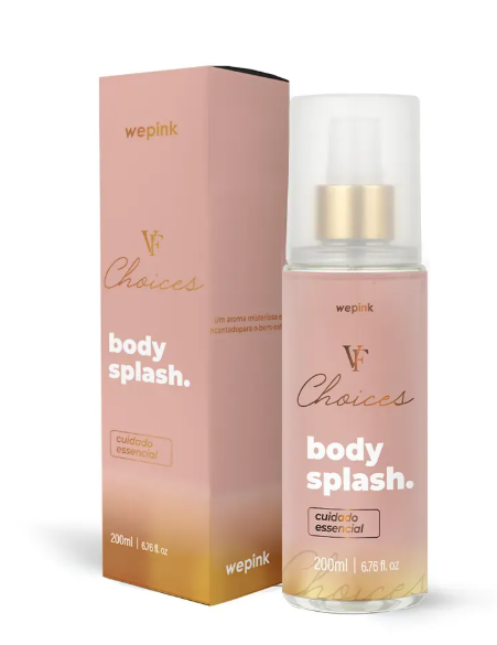 Body Splash VF Choices Desodorante Colônia 200ml - Wepink