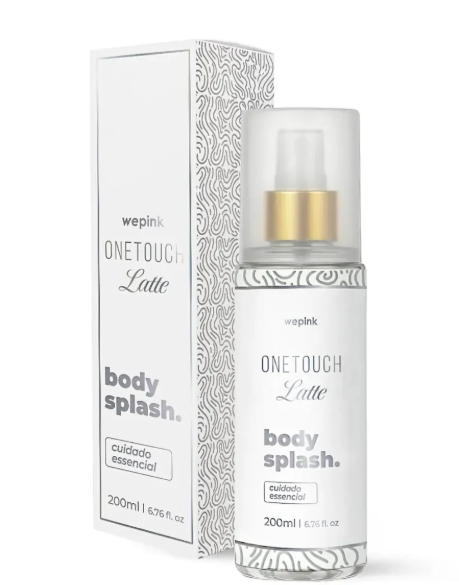 Body Splash One Touch Latte Desodorante Colônia 200ml - Wepink