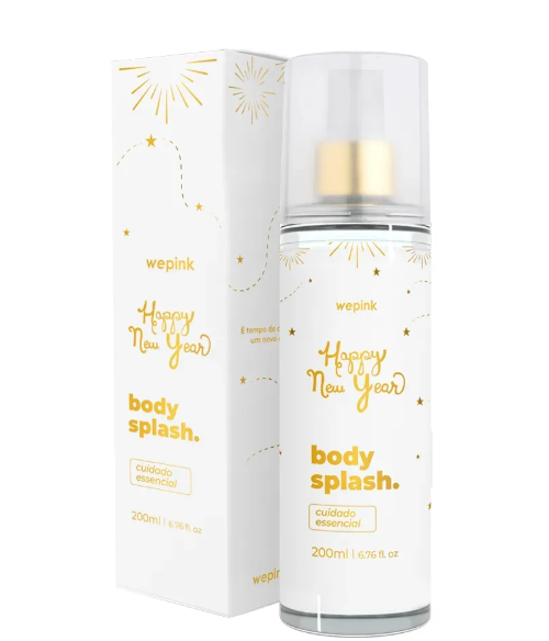 Body Splash Happy New Year Desodorante Colônia 200ml – Wepink