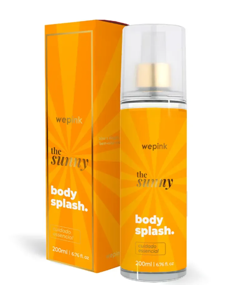 Body Splash The Sunny Desodorante Colônia 200ml - Wepink