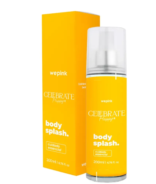 Body Splash Celebrate Happy Desodorante Colônia 200ml - Wepink