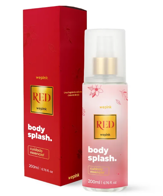 Body Splash Red Desodorante Colônia 200ml - Wepink