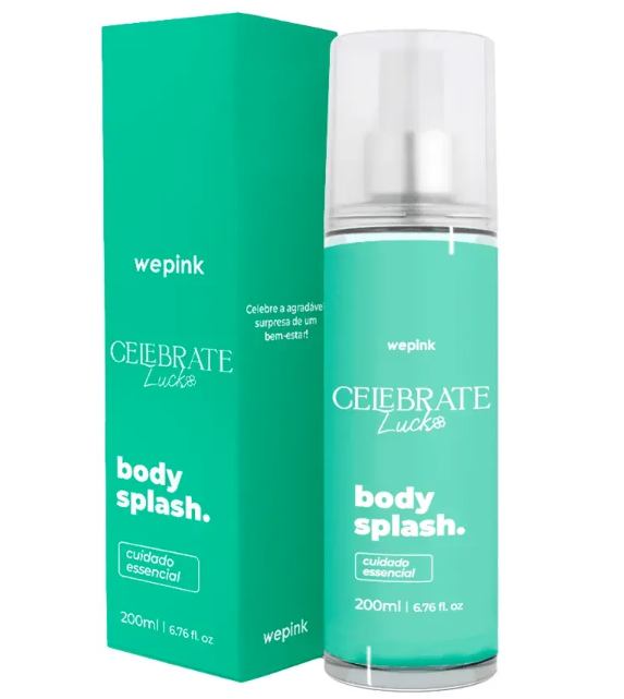 Body Splash Celebrate Luck Desodorante Colônia 200ml - Wepink