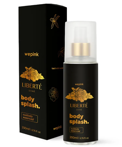 Body Splash Liberté Doré Desodorante Colônia 200ml - Wepink