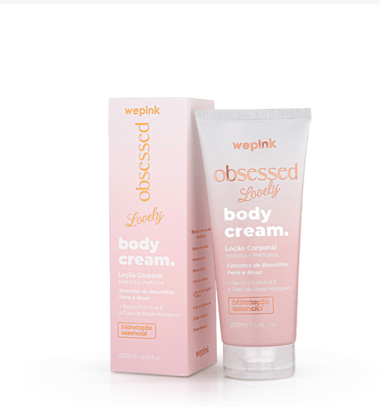 Body Cream Obsessed Lovely Desodorante Hidratante 200ml - Wepink