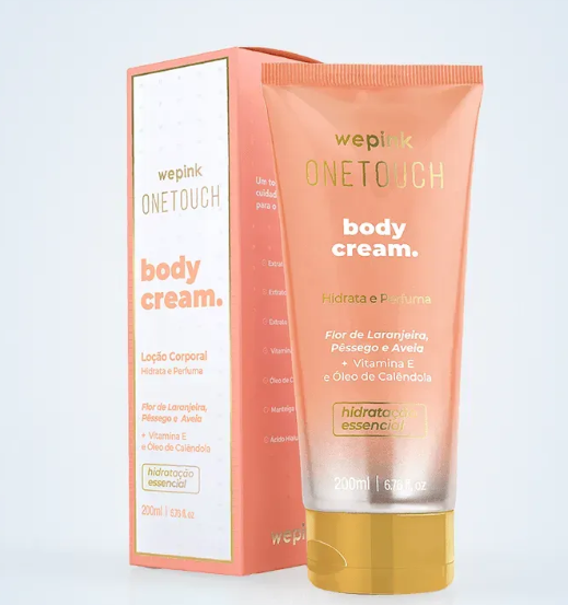 Body Cream One Touch Desodorante Hidratante 200ml - Wepink
