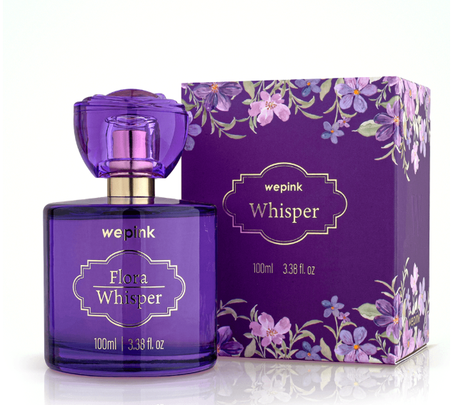 Flora Whisper Desodorante Colônia 100ml - Wepink
