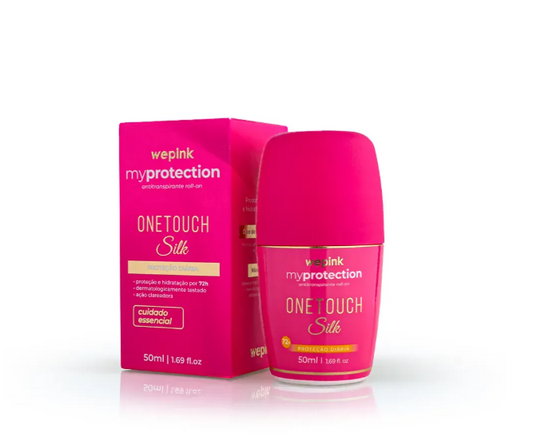 Desodorante Antitranspirante Roll-on One Touch Silk 50ml - Wepink