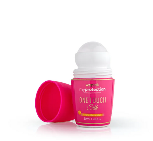Desodorante Antitranspirante Roll-on One Touch Silk 50ml - Wepink