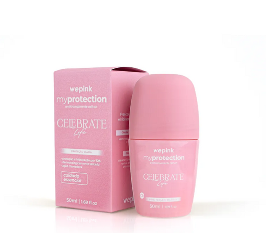 Desodorante Antitranspirante Roll-on Celebrate Life 50ml - Wepink