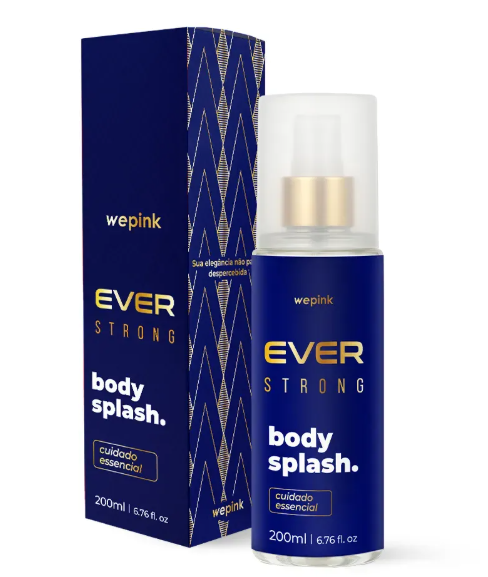 Body Splash Ever Strong Desodorante Colônia 200ml - Wepink