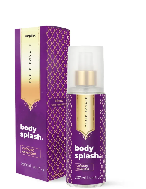 Body Splash Tyrie Royale Desodorante Colônia 200ml - Wepink