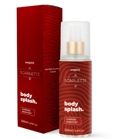 Body Splash Scarlette Desodorante Colônia 200ml - Wepink