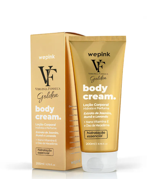Body Cream VF Golden Desodorante Hidratante 200ml - Wepink