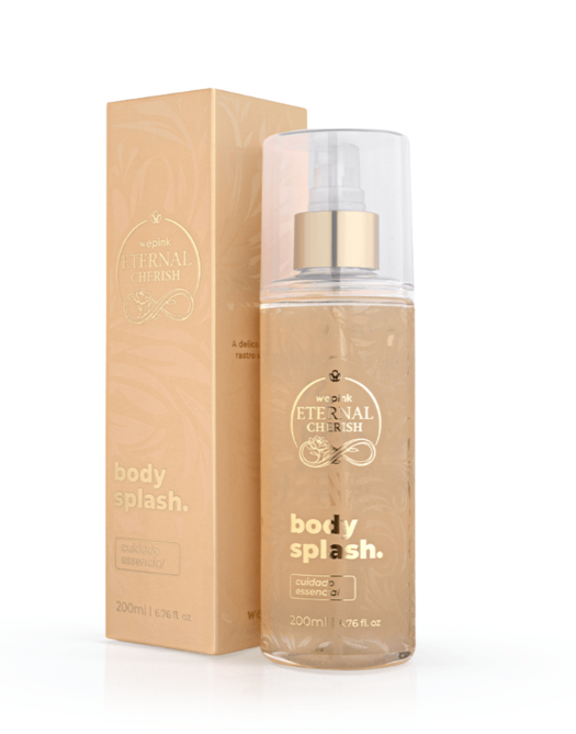 Body Splash Eternal Cherish Desodorante Colônia 200ml - Wepink
