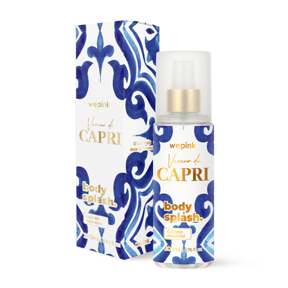 Body Splash Verano Di Capri Desodorante Colônia 200ml - Wepink