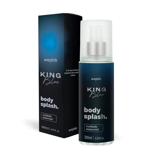 Body Splash King Blue Desodorante Colônia 200ml - Wepink
