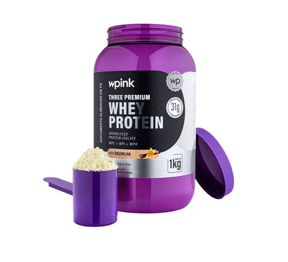 three premium whey protein baunilha 3W - (1kg) - wp